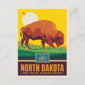 State Pride | North Dakota Briefkaart (Voorkant)