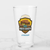 State Pride | North Dakota Glas (Achterkant)