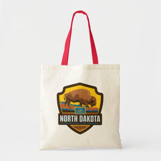 State Pride | North Dakota Tote Bag (Voorkant)