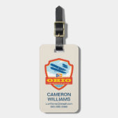 State Pride | Ohio Bagagelabel (Voorkant verticaal)