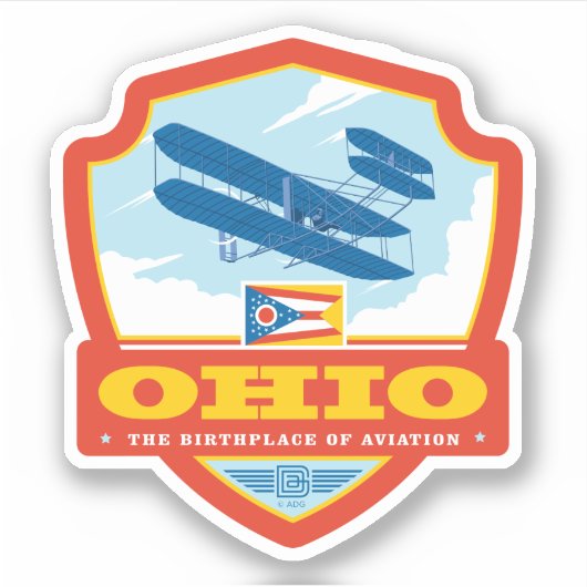State Pride | Ohio Sticker (Voorkant)