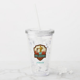 State Pride Oklahoma Acryl Drinkbeker