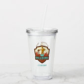 State Pride | Oklahoma Acryl Drinkbeker (Achterkant)