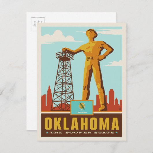 State Pride | Oklahoma Briefkaart (Voorkant / Achterkant)