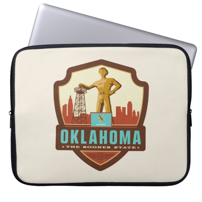 State Pride | Oklahoma Laptop Sleeve (Voorkant)