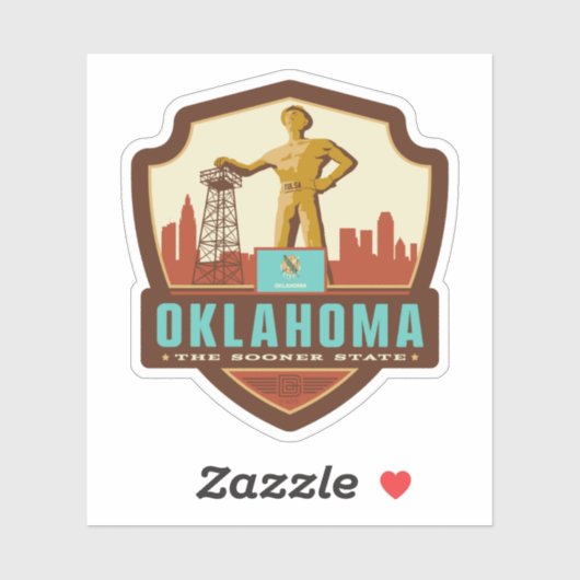 State Pride | Oklahoma Sticker (Vel)