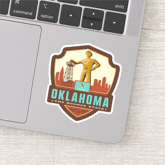 State Pride | Oklahoma Sticker (Detail)