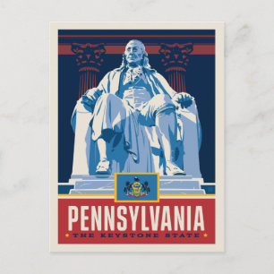 State Pride   Pennsylvania Briefkaart