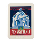 State Pride | Pennsylvania Magneet (Verticaal)
