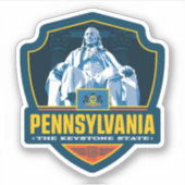 State Pride | Pennsylvania Sticker (Voorkant)