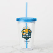 State Pride | Rhode Island Acryl Drinkbeker (Voorkant)