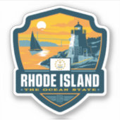 State Pride | Rhode Island Sticker (Voorkant)