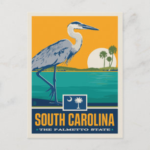 State Pride   South Carolina Briefkaart