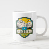 State Pride | South Dakota Extra Grote Beker (Rechts)