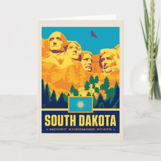 State Pride | South Dakota Kaart (Voorkant)