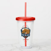 State Pride | Texas Acryl Drinkbeker (Voorkant)