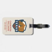 State Pride | Texas Bagagelabel (Achterkant horizontaal)