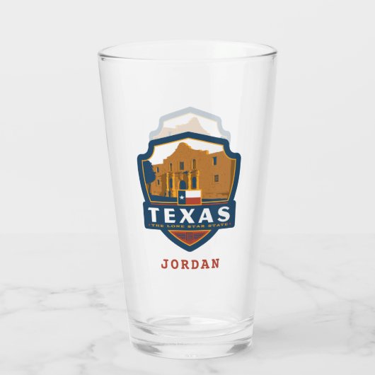 State Pride | Texas Glas (Achterkant)