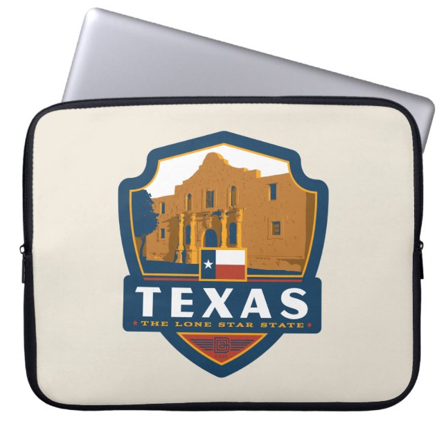 State Pride | Texas Laptop Sleeve (Voorkant)