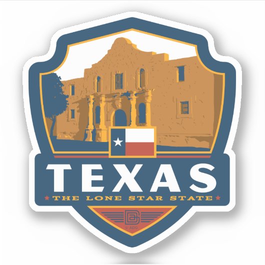 State Pride | Texas Sticker (Voorkant)