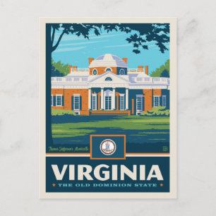 State Pride   Virginia Briefkaart