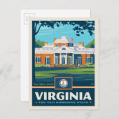State Pride | Virginia Briefkaart (Voorkant / Achterkant)
