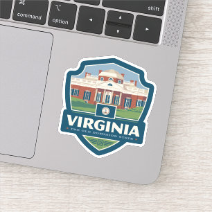 State Pride   Virginia Sticker