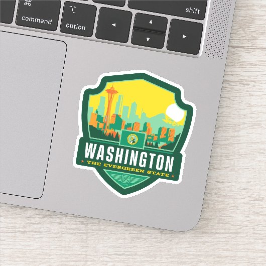 State Pride | Washington Sticker (Detail)