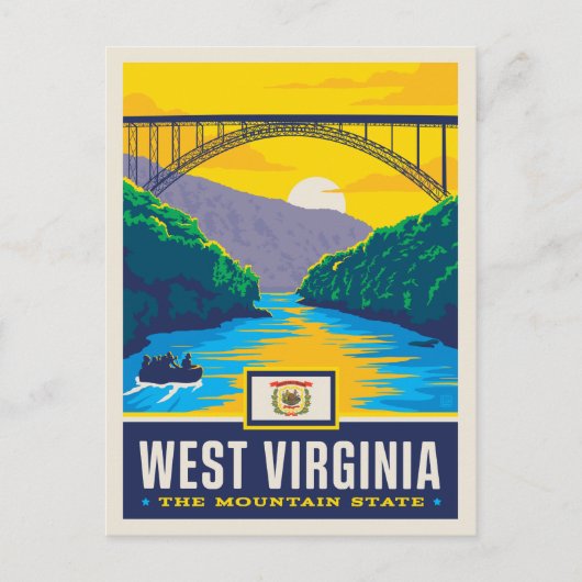 State Pride | West Virginia Briefkaart (Voorkant)