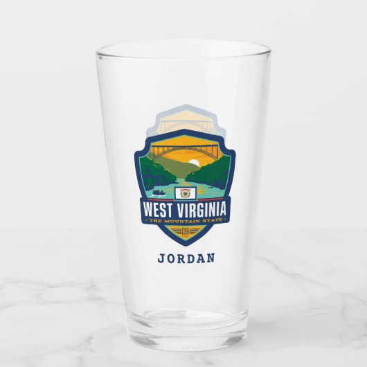 State Pride | West Virginia Glas (Voorkant)
