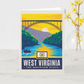 State Pride | West Virginia Kaart (Gele Bloem)