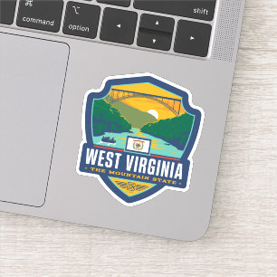 State Pride   West Virginia Sticker