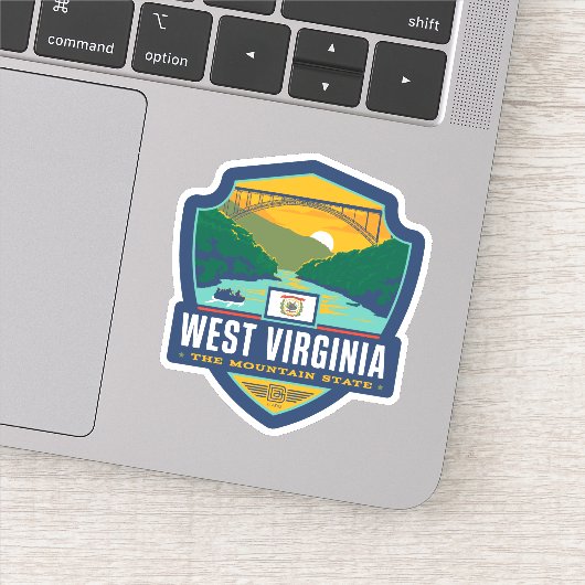 State Pride | West Virginia Sticker (Detail)