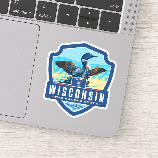 State Pride | Wisconsin Sticker (Detail)