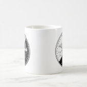 State Quarter van Illinois Reverse Side Faux Koffiemok (Center)