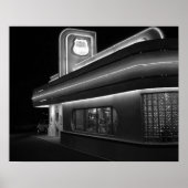 State Road 66 Diner Retro Poster (Voorkant)