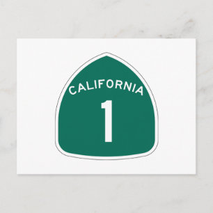 State Route 1, California, Verenigde Staten Briefkaart