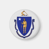 State Seal of Massachusetts Magneet (Voorkant)