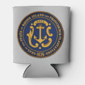 State Seal of Rhode Island Blikjeskoeler (Voorkant)