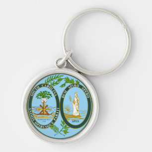 State Seal of South Carolina Sleutelhanger