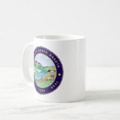 State Seal of South Dakota Koffiemok (Voorkant links)