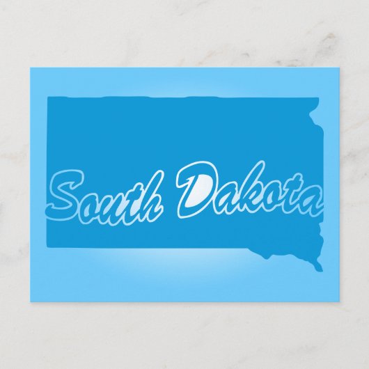 State South Dakota Briefkaart (Voorkant)