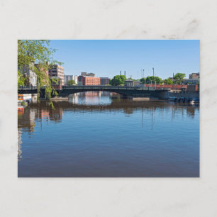 State Street Bridge - Oversteek van de Milwaukee r Briefkaart