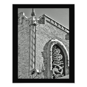 State Street Building Art. Foto Afdruk