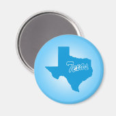 State Texas Magnet Magneet (Voorkant / Achterkant)