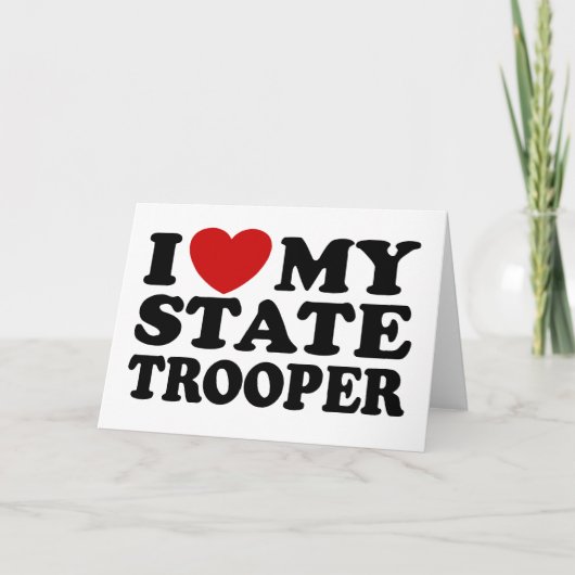 State Trooper Kaart (Voorkant)