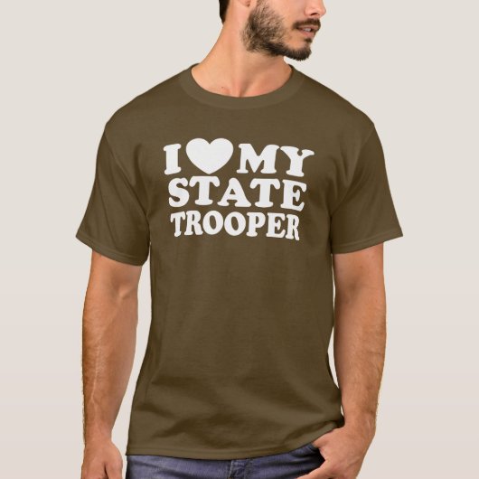 State Trooper T-shirt (Voorkant)