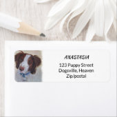 STATELY AUBURN SETTER MIX ETIKET (Insitu)