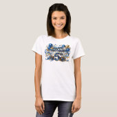Statement Blue VERJAARDAG 5DE Statement T-shirt (Voorkant volledig)