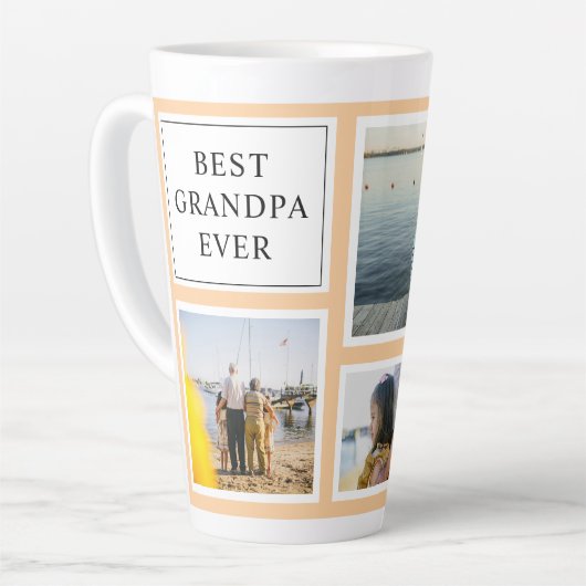 Statement Frame Beste Opa Ooit Latte Mok (Linkerhoek)